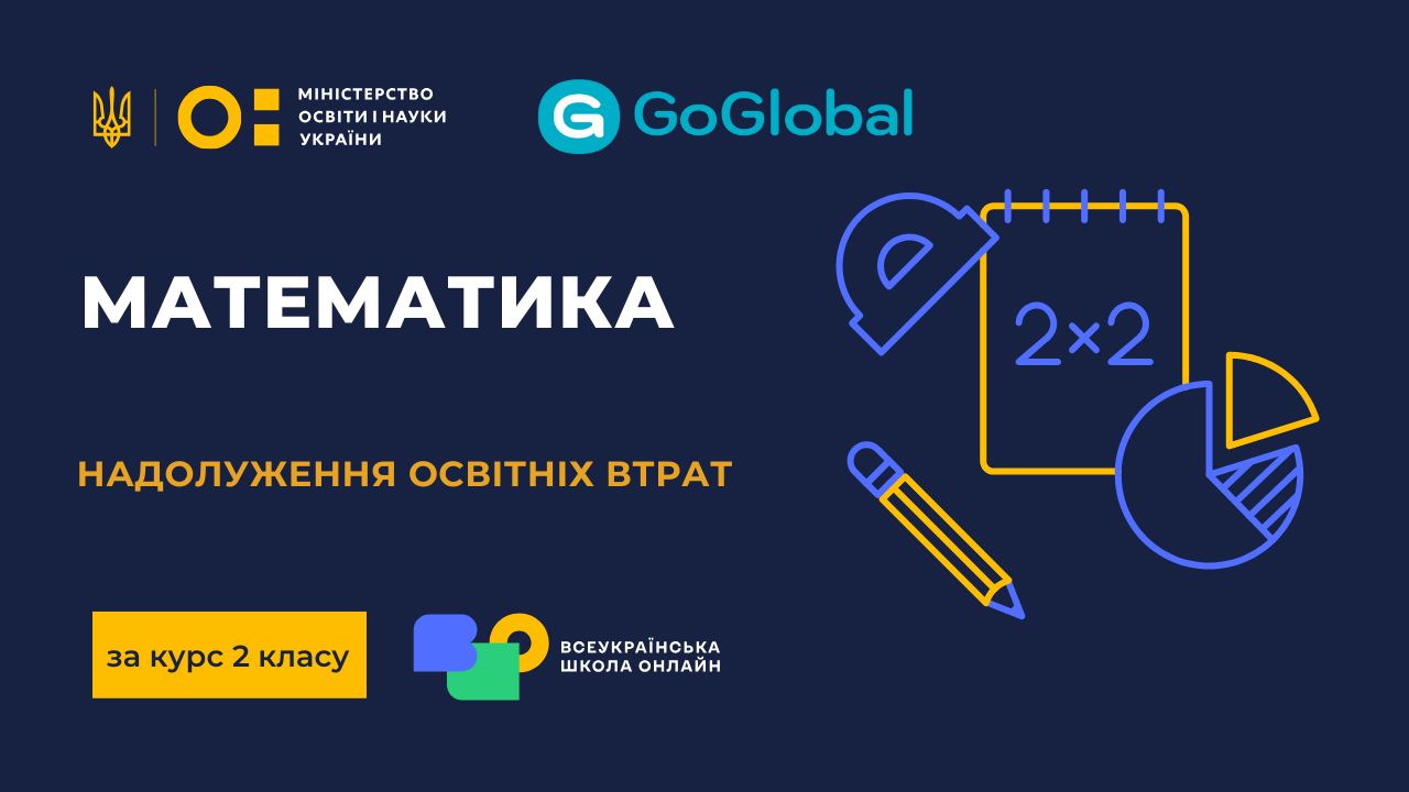 Математика. 2 клас